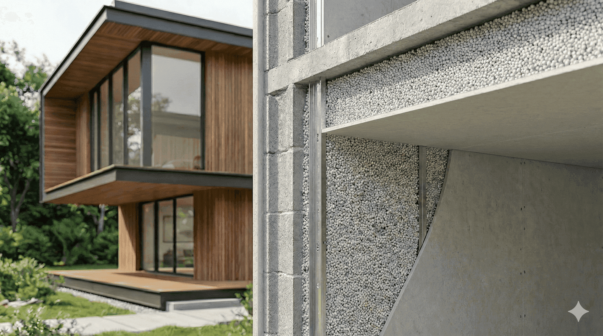 Isolation par injection de styrène dans les murs creux - Maison isolée avec technologie Inject-Styrène